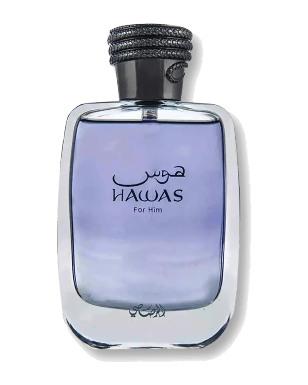 Rasasi Hawas for Him perfume bottle